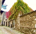 The charming medieval village of Perouges in France Royalty Free Stock Photo