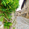 The charming medieval village of Perouges in France Royalty Free Stock Photo
