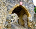 The charming medieval village of Perouges in France Royalty Free Stock Photo