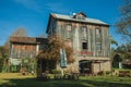 Charming old rural house made of wood and stone