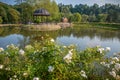 Charming park and pond