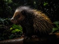 The Charming Quills of the Long-tailed Porcupine