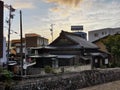 Charming Retreat: Nishi Chaya\'s Historic Wooden Houses, Kanazawa, Ishikawa, Japan Royalty Free Stock Photo