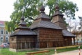 Wooden Church of Kozuchovce in Kosice Slovakia Royalty Free Stock Photo