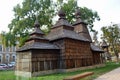 Wooden Church of Kozuchovce in Kosice Slovakia Royalty Free Stock Photo