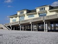 Johnnie Mercer's Fishing Pier at Wrightsville Beach Royalty Free Stock Photo
