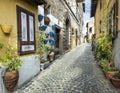 charming streets of old italian villages