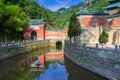 The charming summer scenery of Wudang Mountain in China