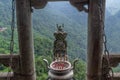 The charming summer scenery of Wudang Mountain in China