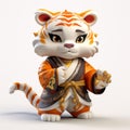 Charming Tiger Anime 3d Model For Indo Gaming