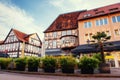 Charming town in Germany - Wolfenb ttel. Little Venice. Royalty Free Stock Photo