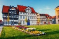 Charming town in Germany - Wolfenb ttel. Little Venice Royalty Free Stock Photo