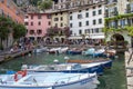 Charming town of Limone del Garda, Lake Garda, Italy Royalty Free Stock Photo