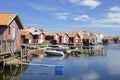 The charming and very popular tourist destination along the swedish west coast, Kungshamn in Bohuslan north of Gothenburg