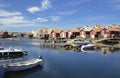 The charming and very popular tourist destination along the swedish west coast, Kungshamn in Bohuslan north of Gothenburg