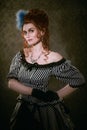 Charming victorian lady Royalty Free Stock Photo