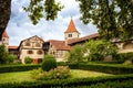 Harburg - Part of the interior of the Harburg Castle in Bavaria, It is a part of the scenic route called `Romantic Road`. Germany