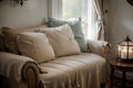 Charming Vintage Cottage Interiors Captured by Emily Thompson.AI Generated