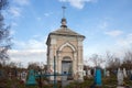 Charnelhouse of the merchant daughter of Bogdanova, a monument of the early 20th century at the old Troitsk cemetery 1842