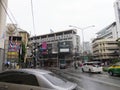 Charoenkrung Road Bang rak Bangkok Thailand -July 17 2018:Charoenkrung Road is Bangkok`s oldest street and the most important