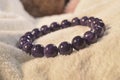 charoite bracelet, Purple Charoite Crystal Bracelet.