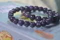 charoite bracelet, Purple Charoite Crystal Bracelet.