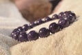 charoite bracelet, Purple Charoite Crystal Bracelet.