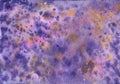 Charoite, watercolor mineral texture Royalty Free Stock Photo