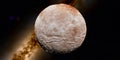 Charon Pluto Moon Royalty Free Stock Photo