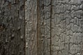 Charred Oak Barrel Texture Royalty Free Stock Photo