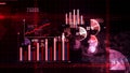 Economy, statistic, global business and finance 3d chart illustration Royalty Free Stock Photo