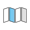 Chart Line vector icon which can easily modify or edit Royalty Free Stock Photo