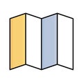 Chart Line vector icon which can easily modify or edit Royalty Free Stock Photo