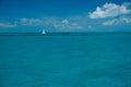 Charter Catamaran Cruising on Blue Bahama Water