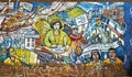 Mural painting of Quebec Charter of Human Rights and Freedoms