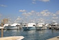 Chartered Fishing Boats, West Palm Beach, Florida, USA Royalty Free Stock Photo