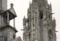 Chartres cathedral detail Royalty Free Stock Photo