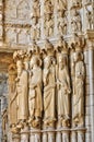 Chartres cathedral in Eure et Loir Royalty Free Stock Photo