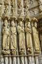 Chartres cathedral in Eure et Loir Royalty Free Stock Photo