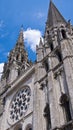 Chartres Cathedral. France. Royalty Free Stock Photo