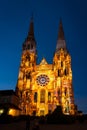 Lumiere light show at Chartres Cathedral