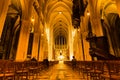 Interior Cathedral of Chartres in France Royalty Free Stock Photo