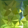 Chartreuse Green Abstract Low Polygon Background