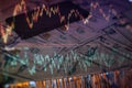 Charts of financial instruments with various type of indicators including volume analysis for professional technical analysis on