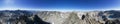 Charybdis Mountain Summit Panorama Royalty Free Stock Photo