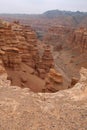 Charyn canyon. Valley of Castles. The rocks