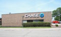 The Chase Bank building in Belleville, Michiganfinance, Royalty Free Stock Photo
