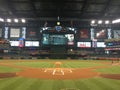 Chase Field Home The For The Arizona Diamondbacks Royalty Free Stock Photo