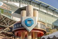 Chase Field, home to the Arizona Diamondbacks, in Phoenix, AZ. Royalty Free Stock Photo