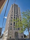 Chase Tower (Chase Bank building) in downtown Mansfield Ohio Royalty Free Stock Photo